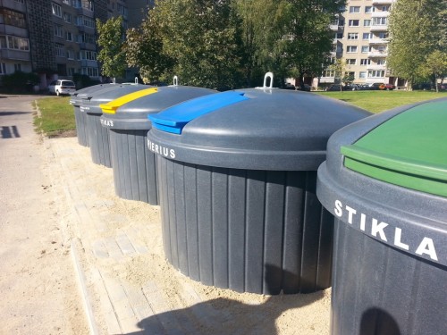 Požeminiai konteineriai – miestiečių geidžiama naujovė