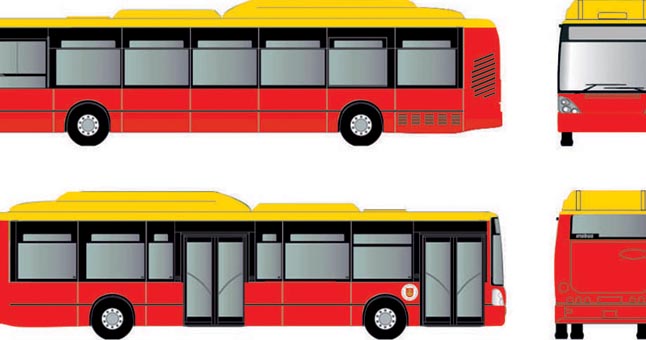 Ryškėja naujas autobusų drabužis