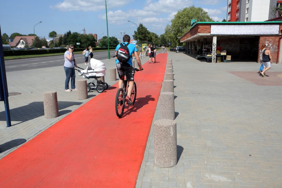 Planas dviračių takams atnaujinti
