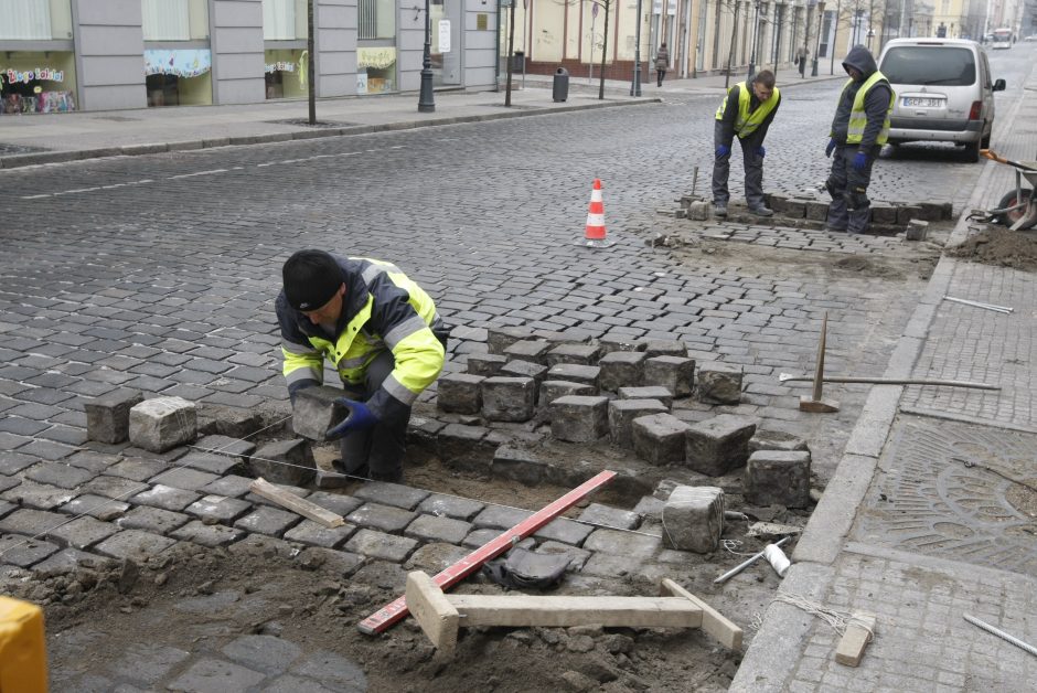 Tiltų gatvės dviratininkams – dėmesys