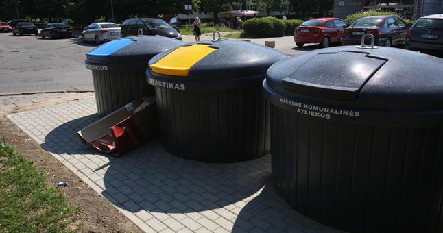 Klaipėdos gyventojams – beveik 4000 naujų konteinerių