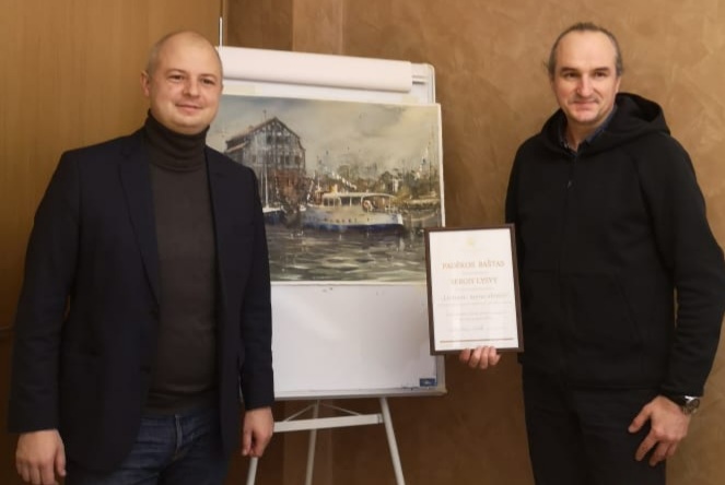 Klaipėdos istorija atgyja ukrainiečio rankose